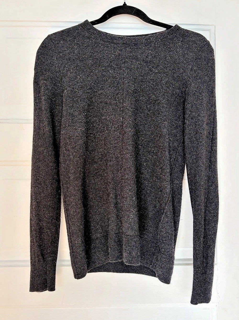 Banana Republic Wool Cashmere Crewneck Sweater in Grey Size Small